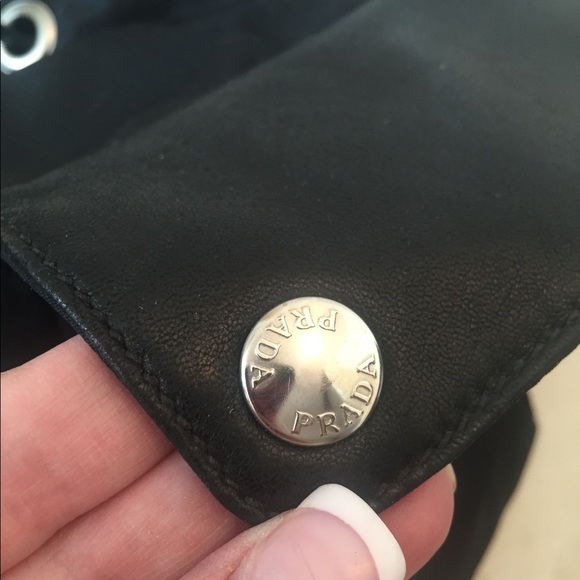 Prada Bag Black Leather& Nylon Backpack - Picture 4 of 11